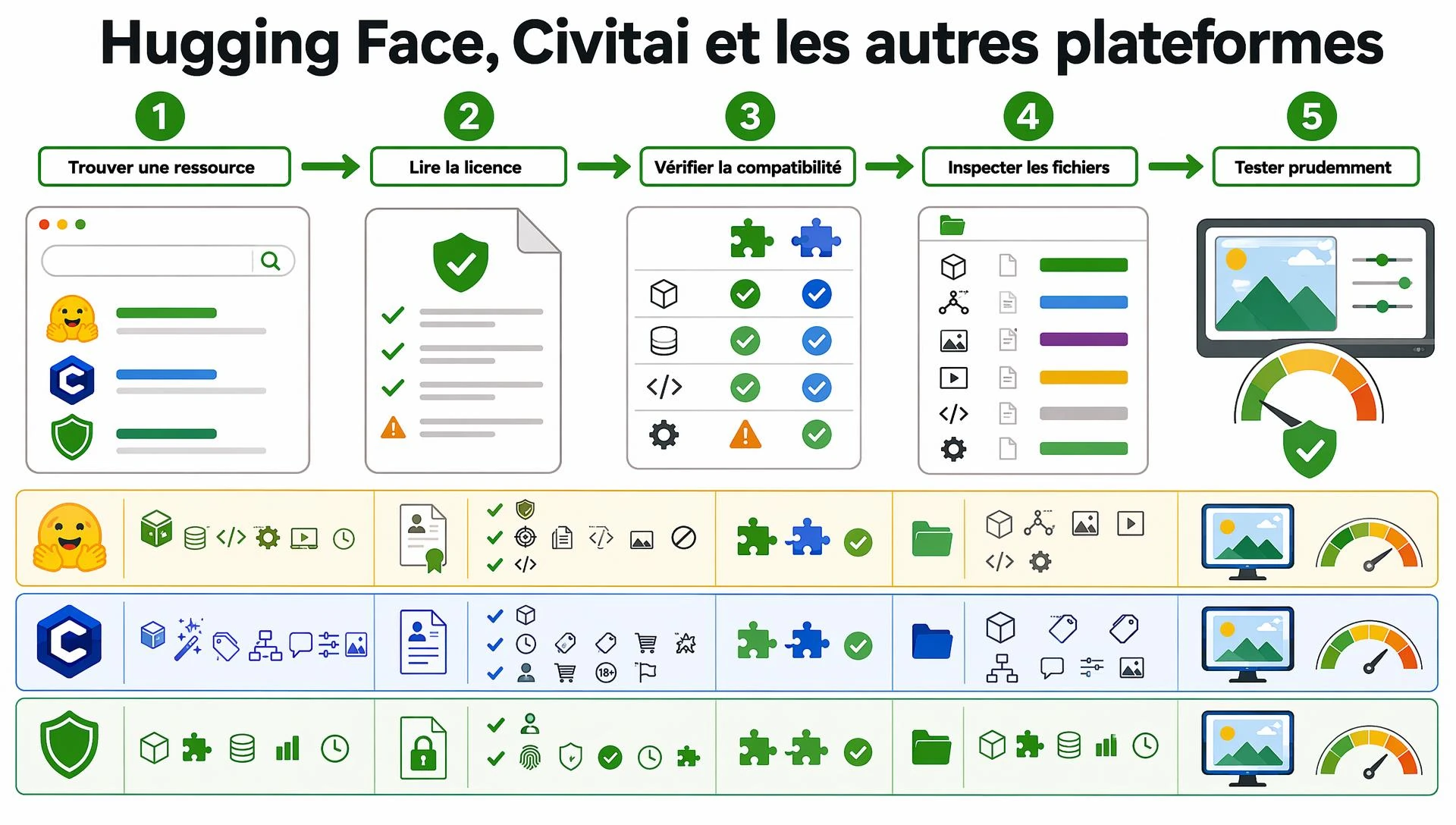 Hugging Face, Civitai et les autres plateformes