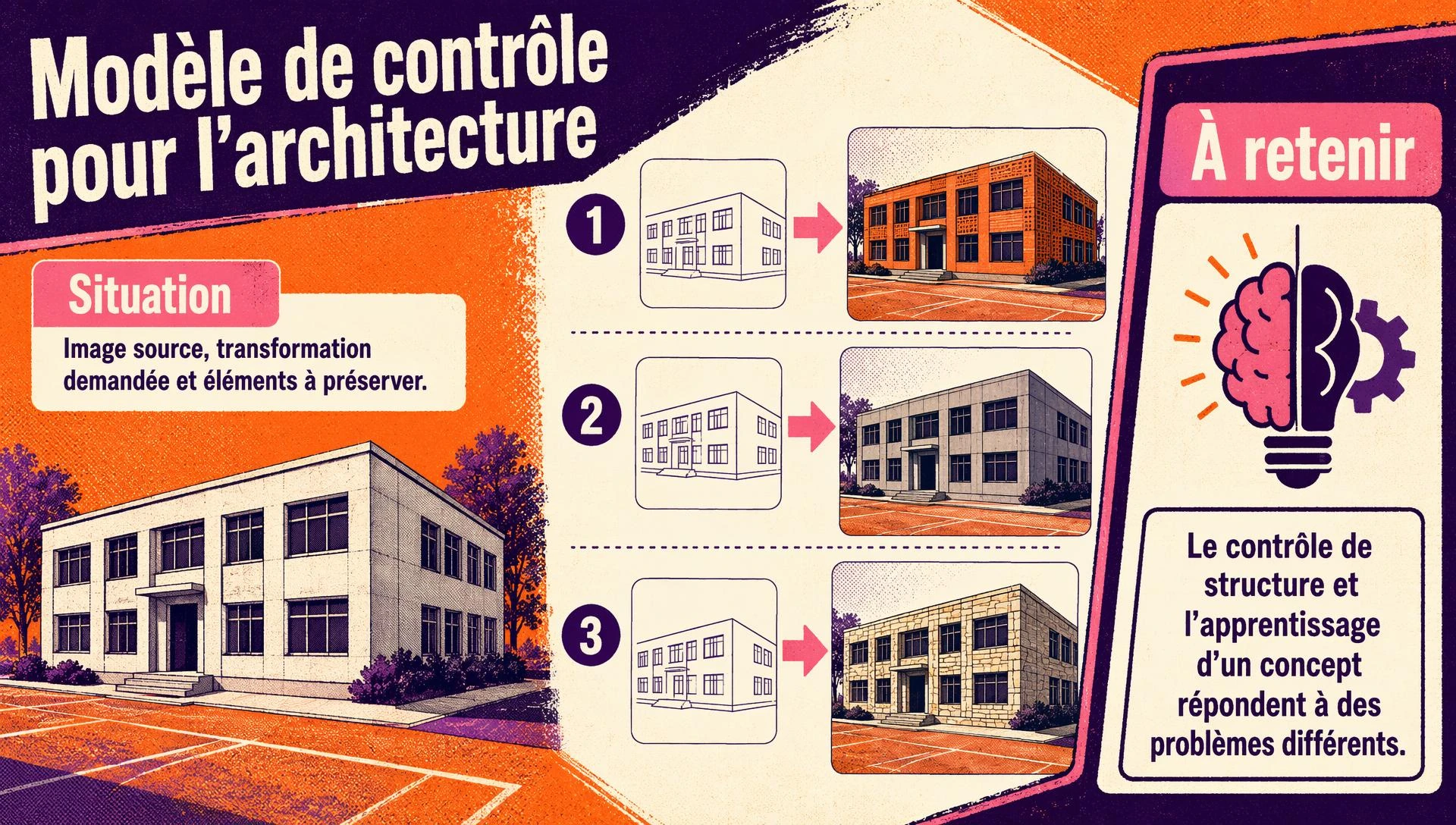 Modèle de contrôle pour l’architecture