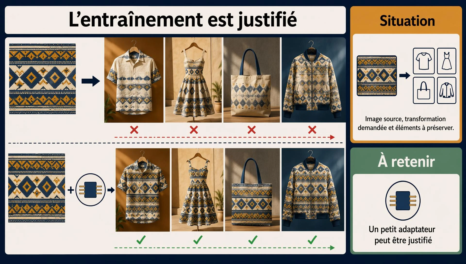 L’entraînement est justifié
