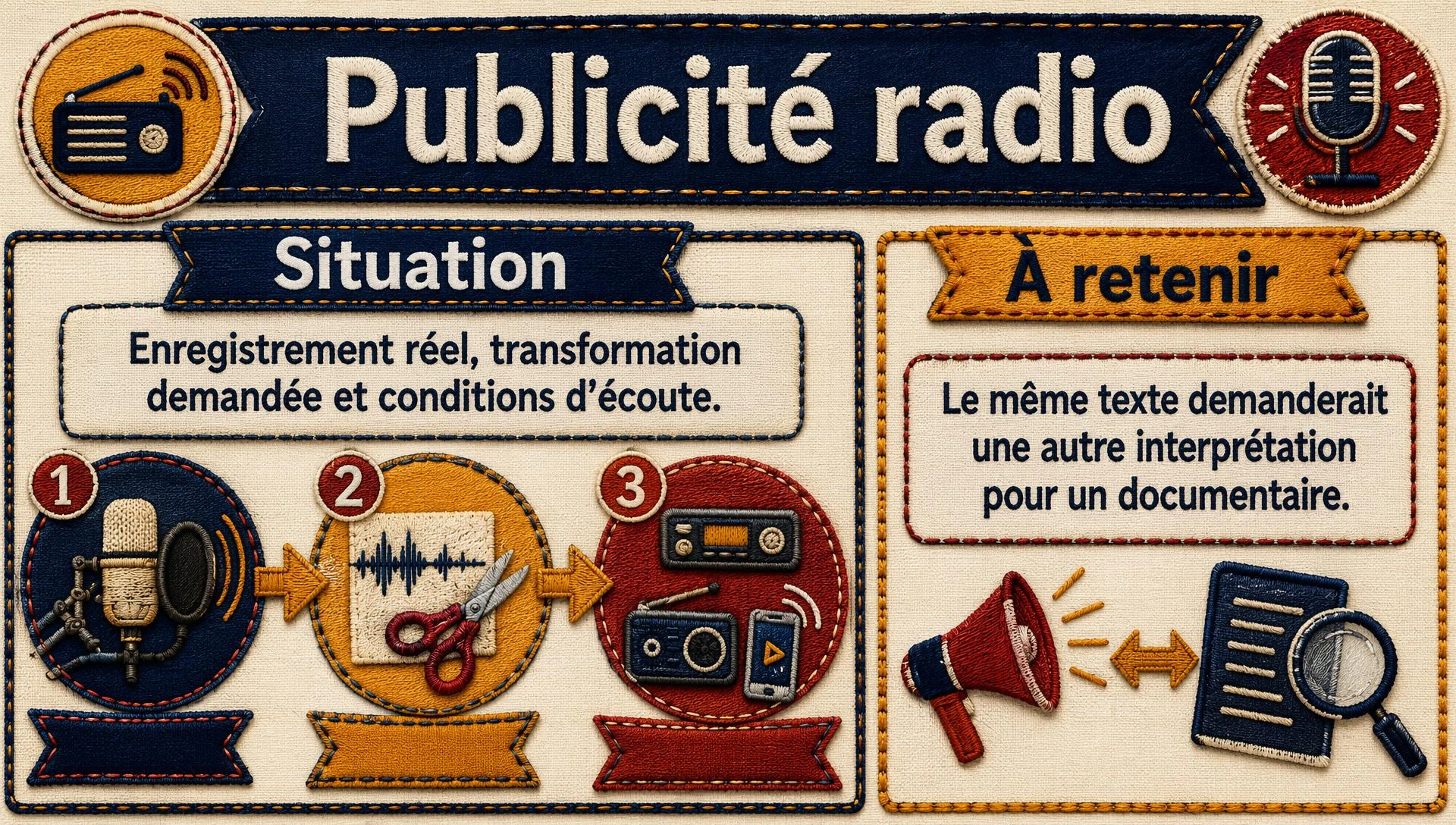 Publicité radio