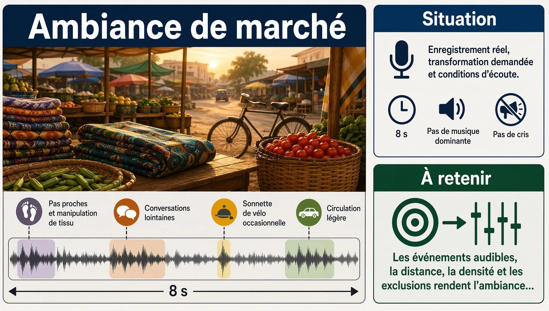 Ambiance de marché
