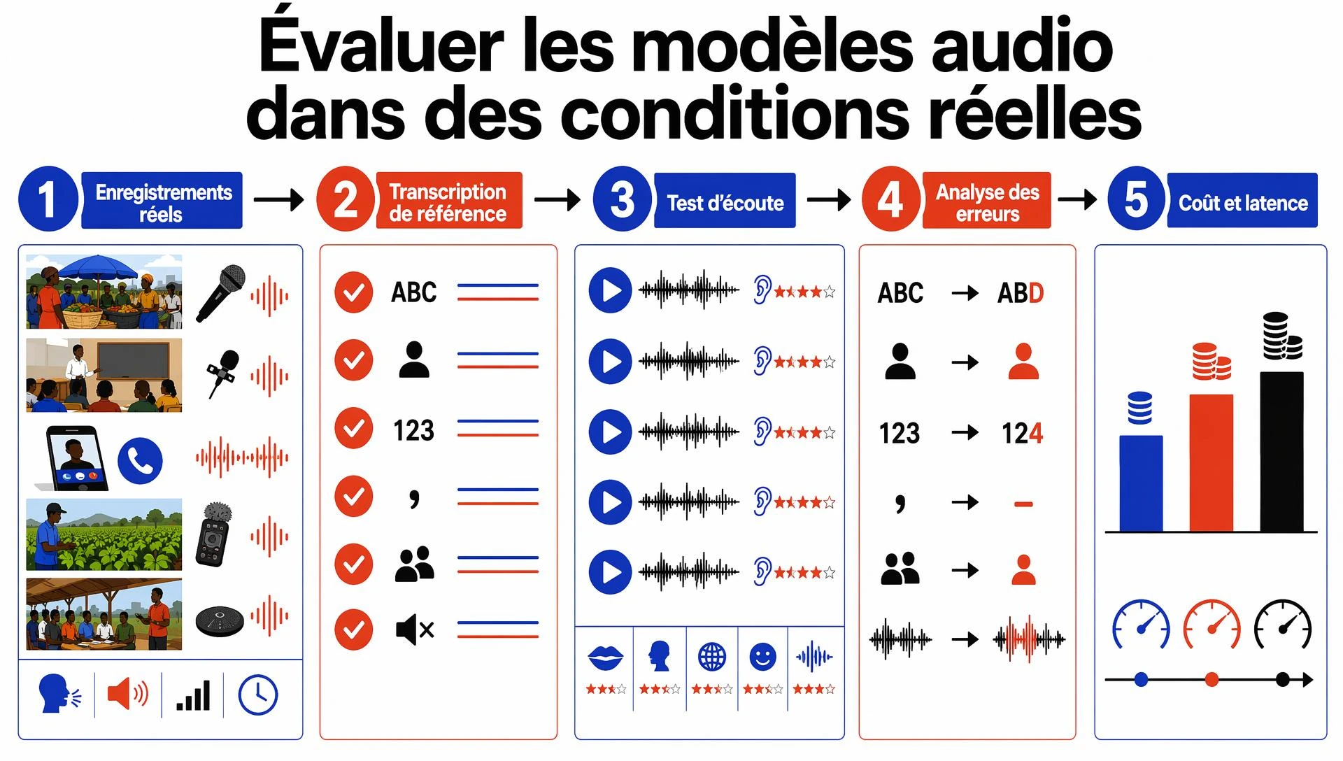 Évaluer les modèles audio dans des conditions réelles