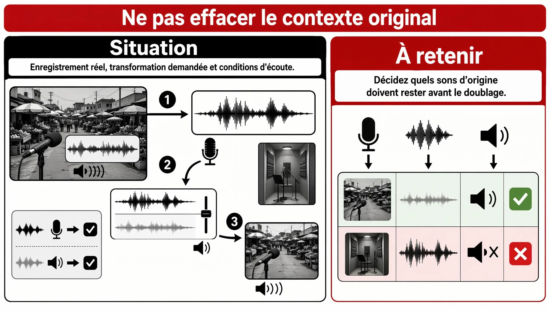 Ne pas effacer le contexte original