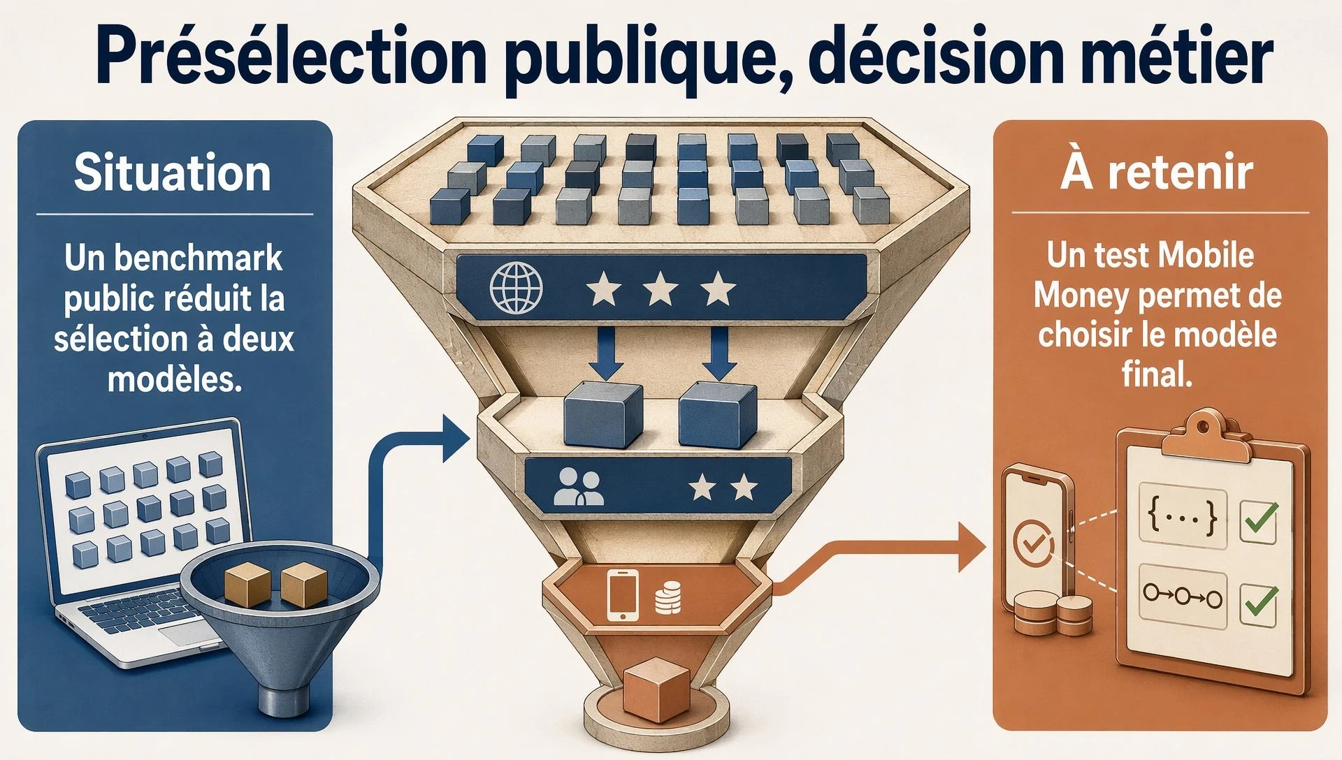 Utiliser LiveBench pour établir une présélection