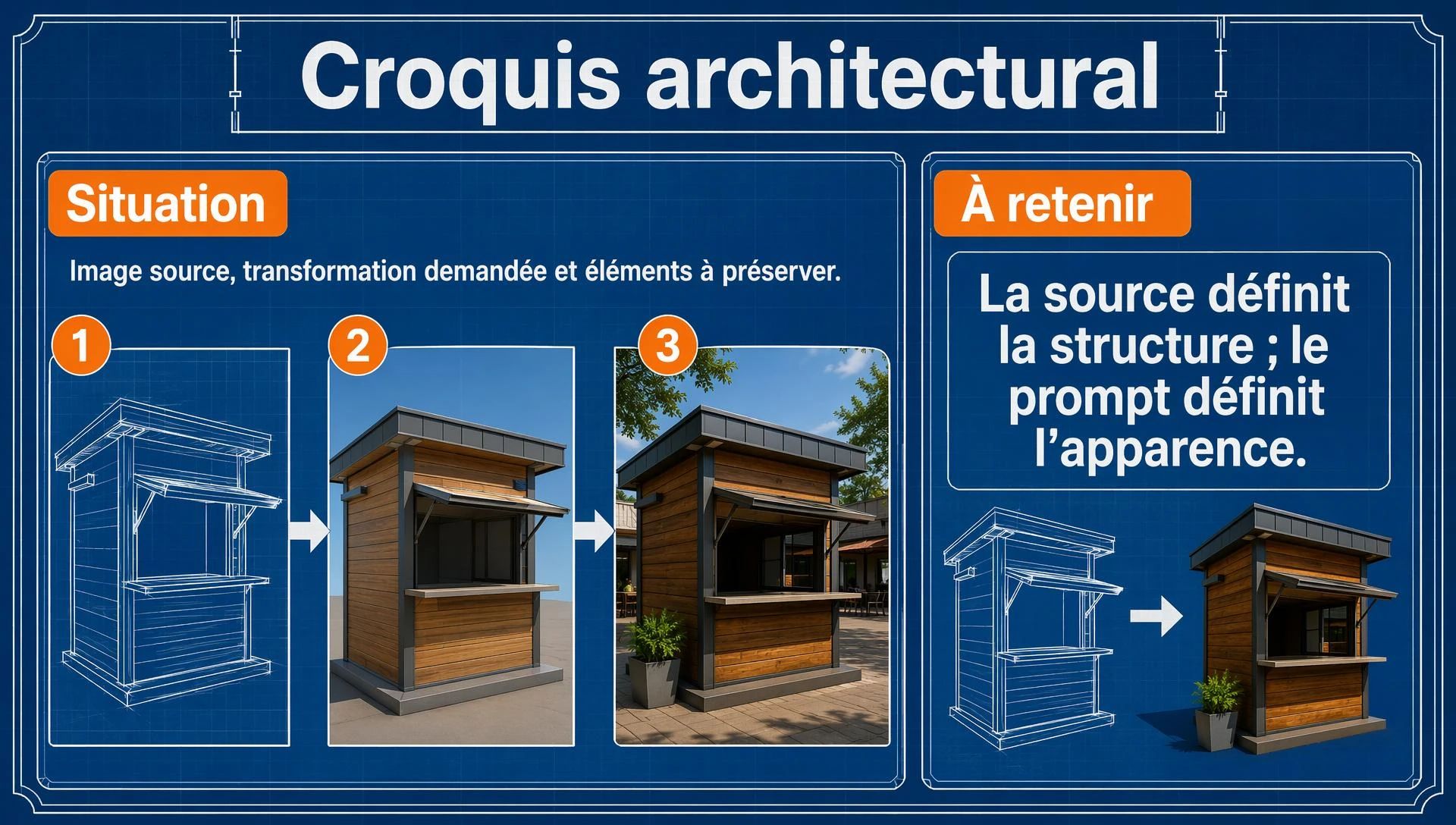 Croquis architectural