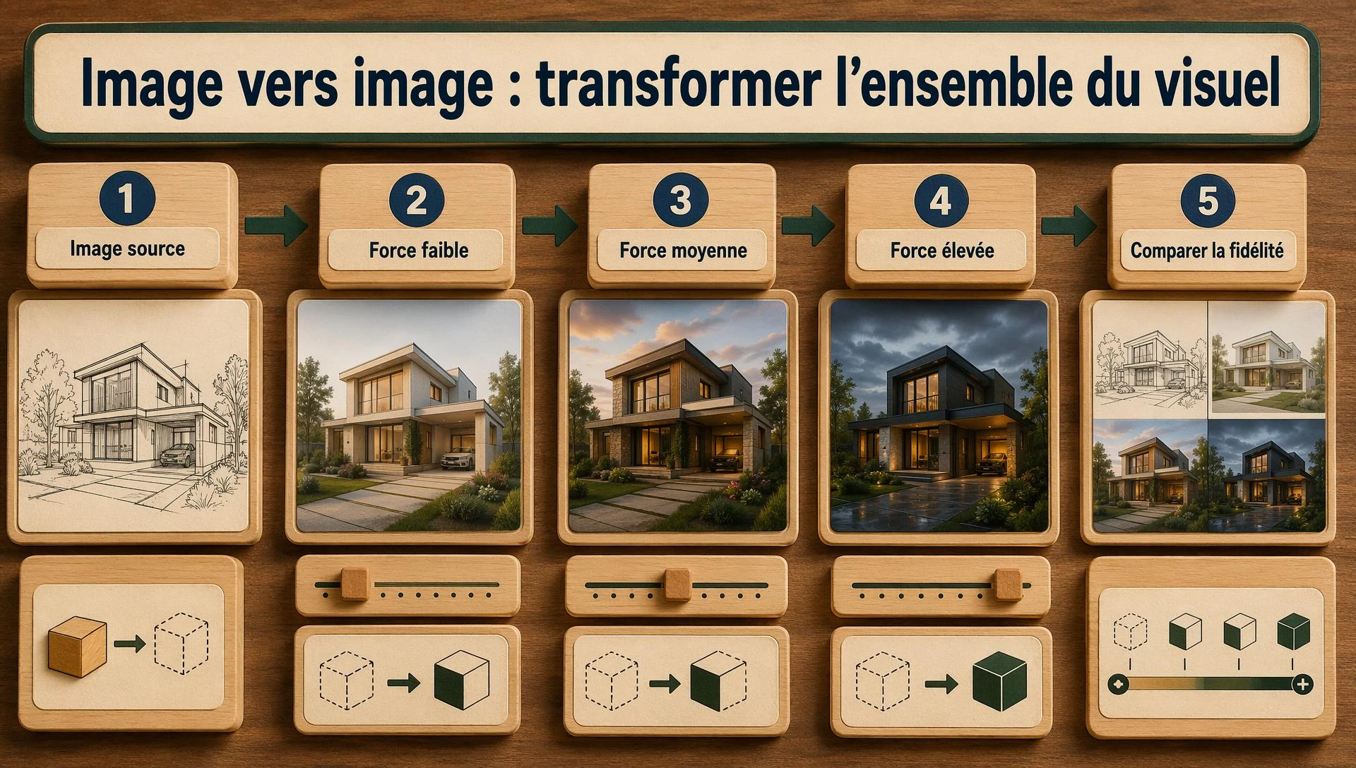 Image vers image : transformer l’ensemble du visuel