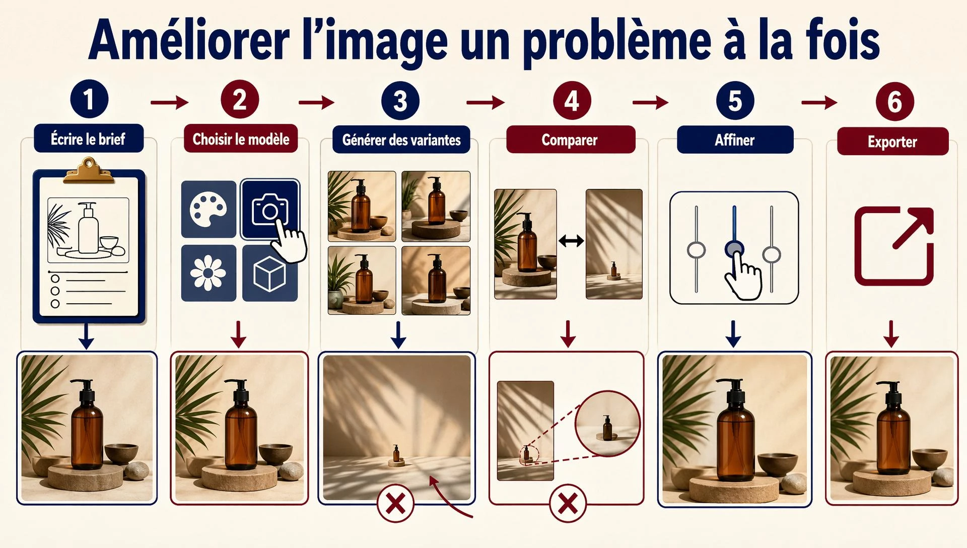 Améliorer l’image un problème à la fois