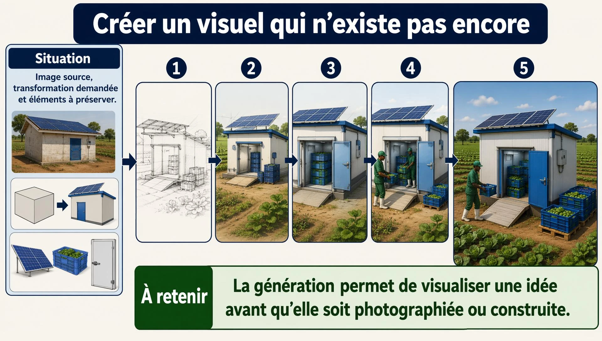 Créer un visuel qui n’existe pas encore