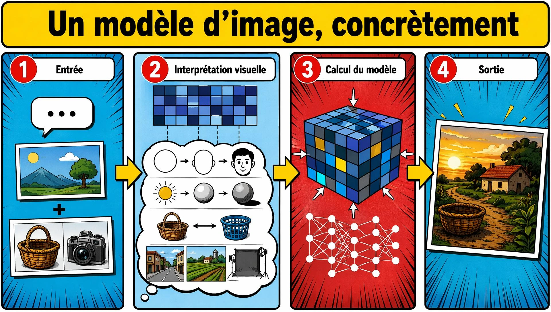 Un modèle d’image, concrètement