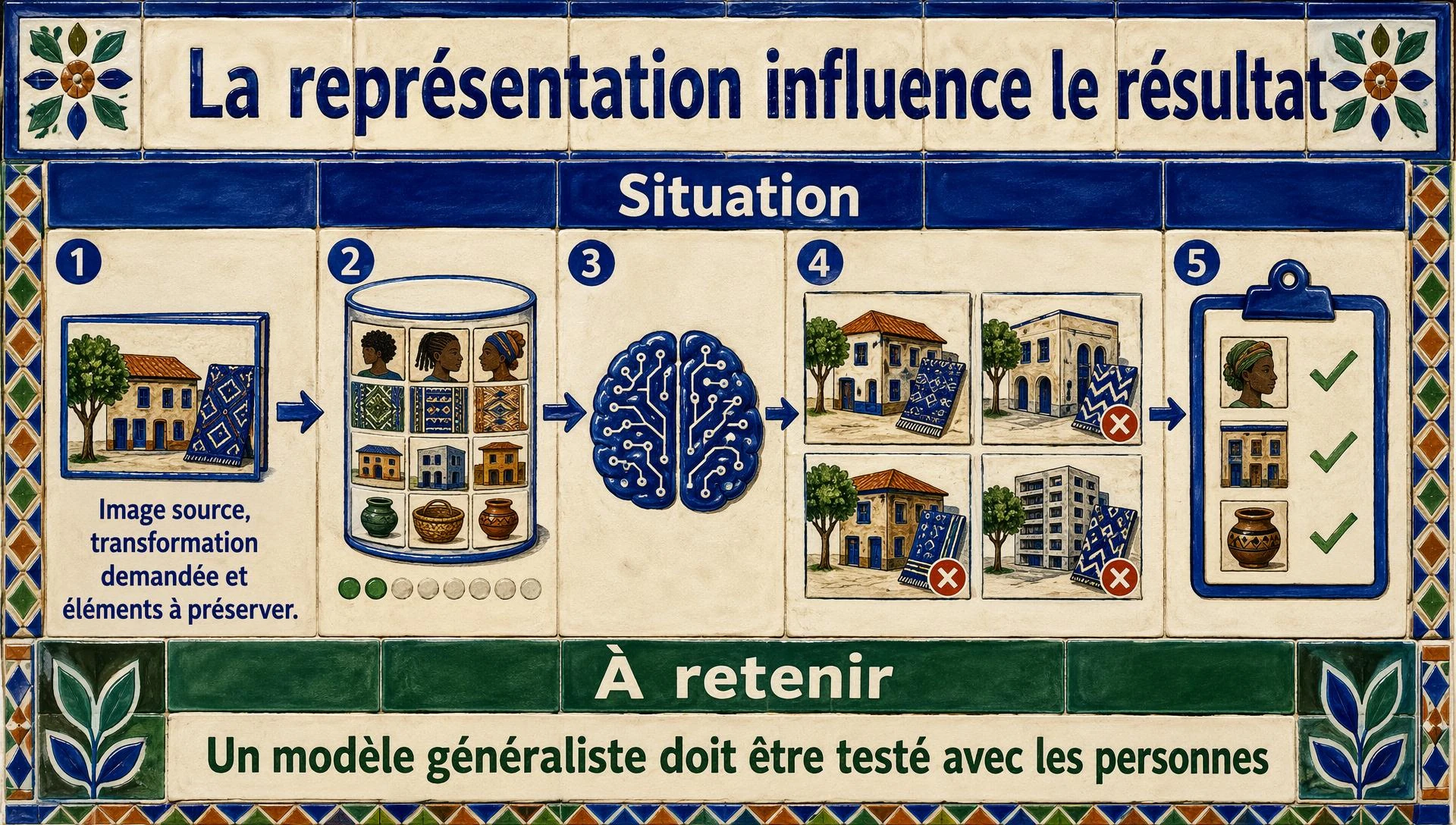La représentation influence le résultat