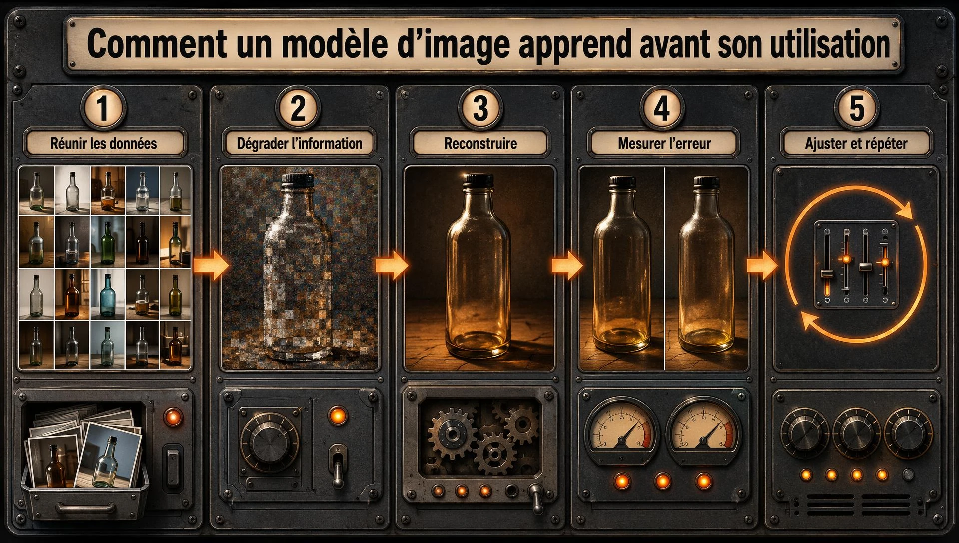 Comment un modèle d’image apprend avant son utilisation