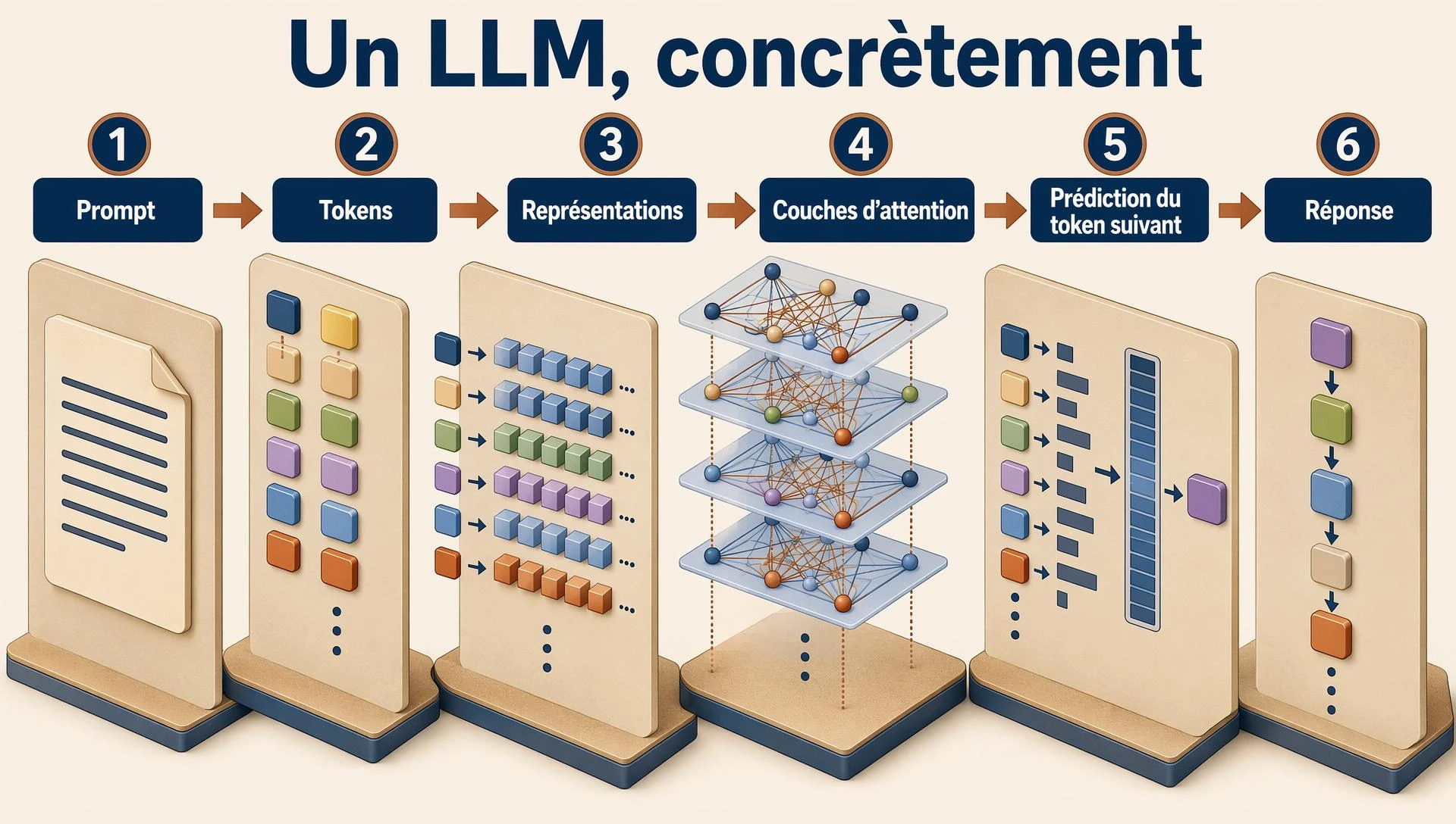 Un LLM, concrètement