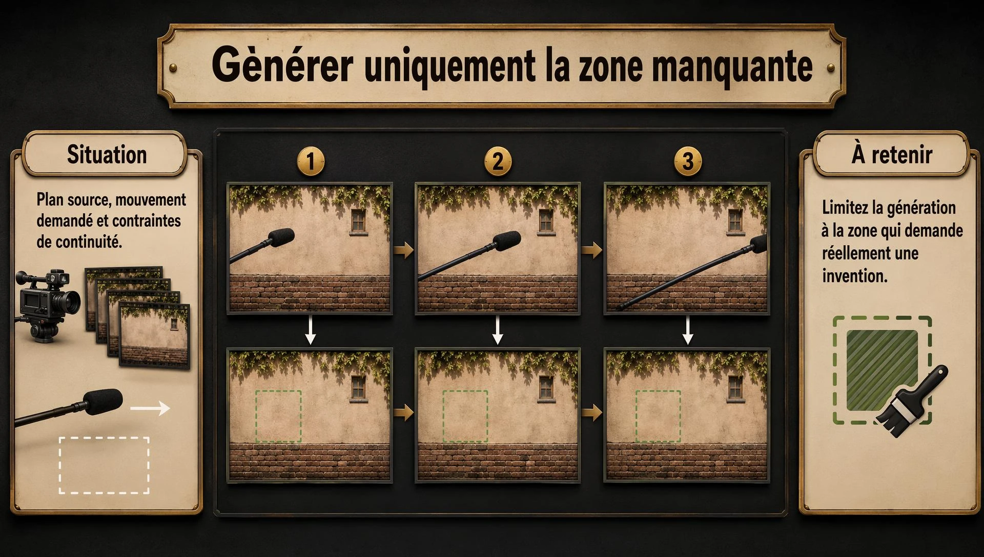Générer uniquement la zone manquante
