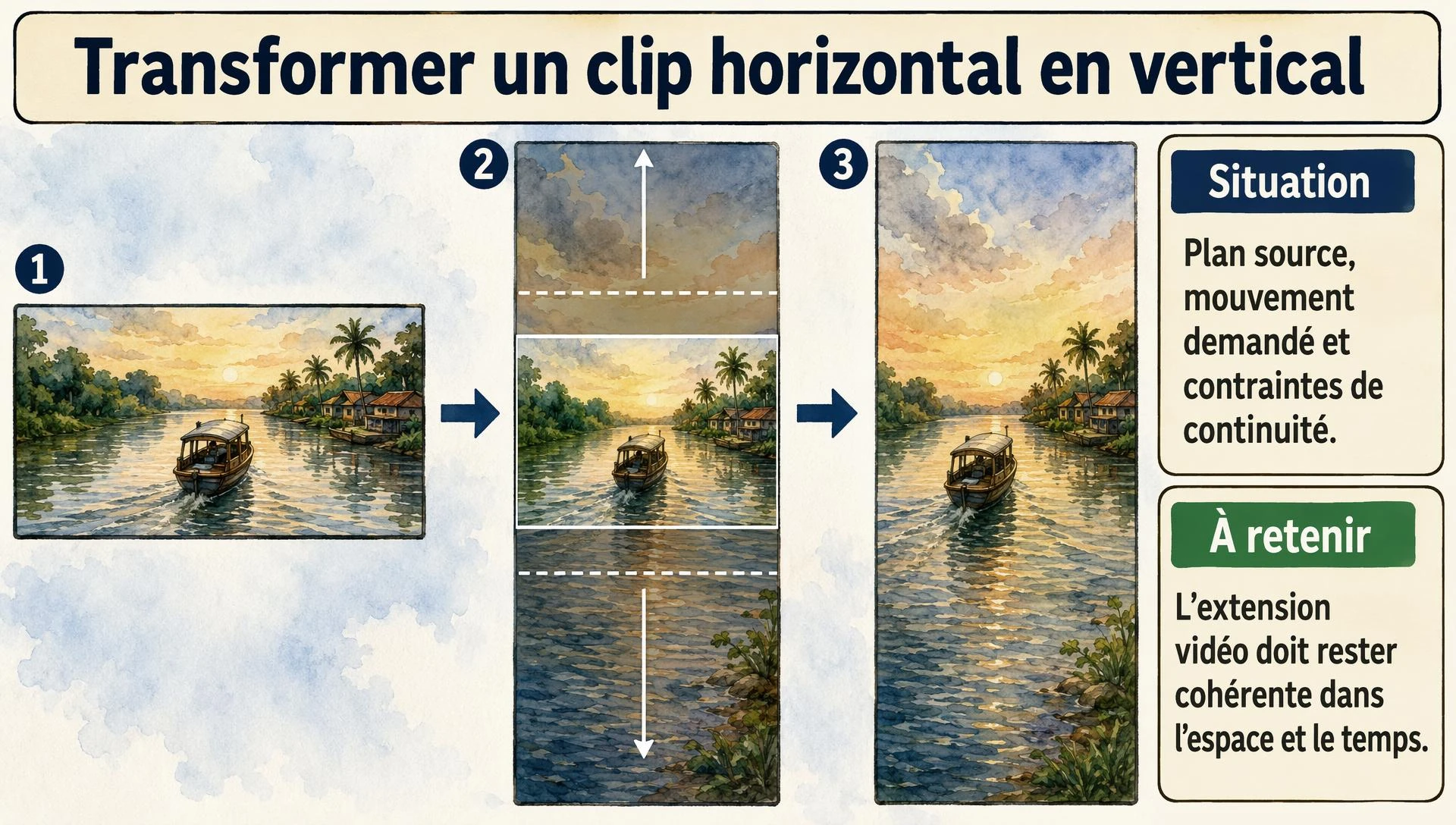 Transformer un clip horizontal en vertical
