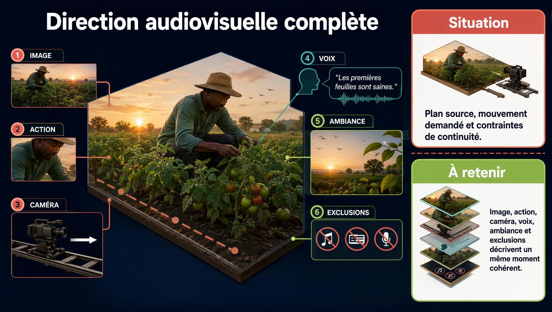 Direction audiovisuelle complète