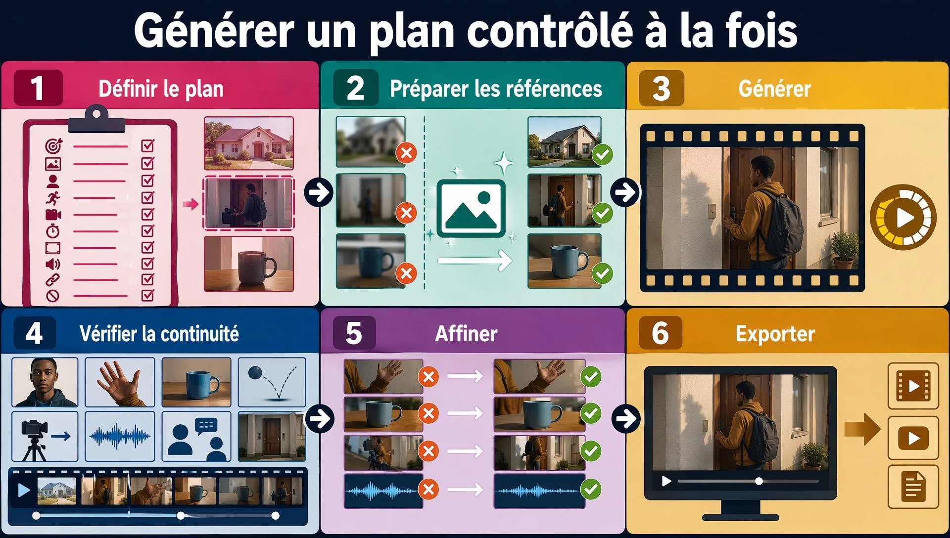 Générer un plan contrôlé à la fois