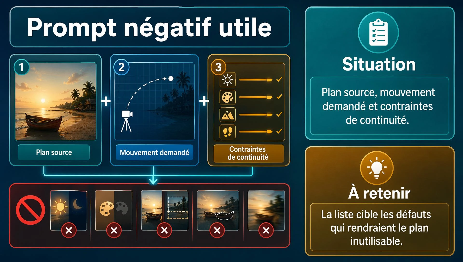 Ratio choisi pour la destination