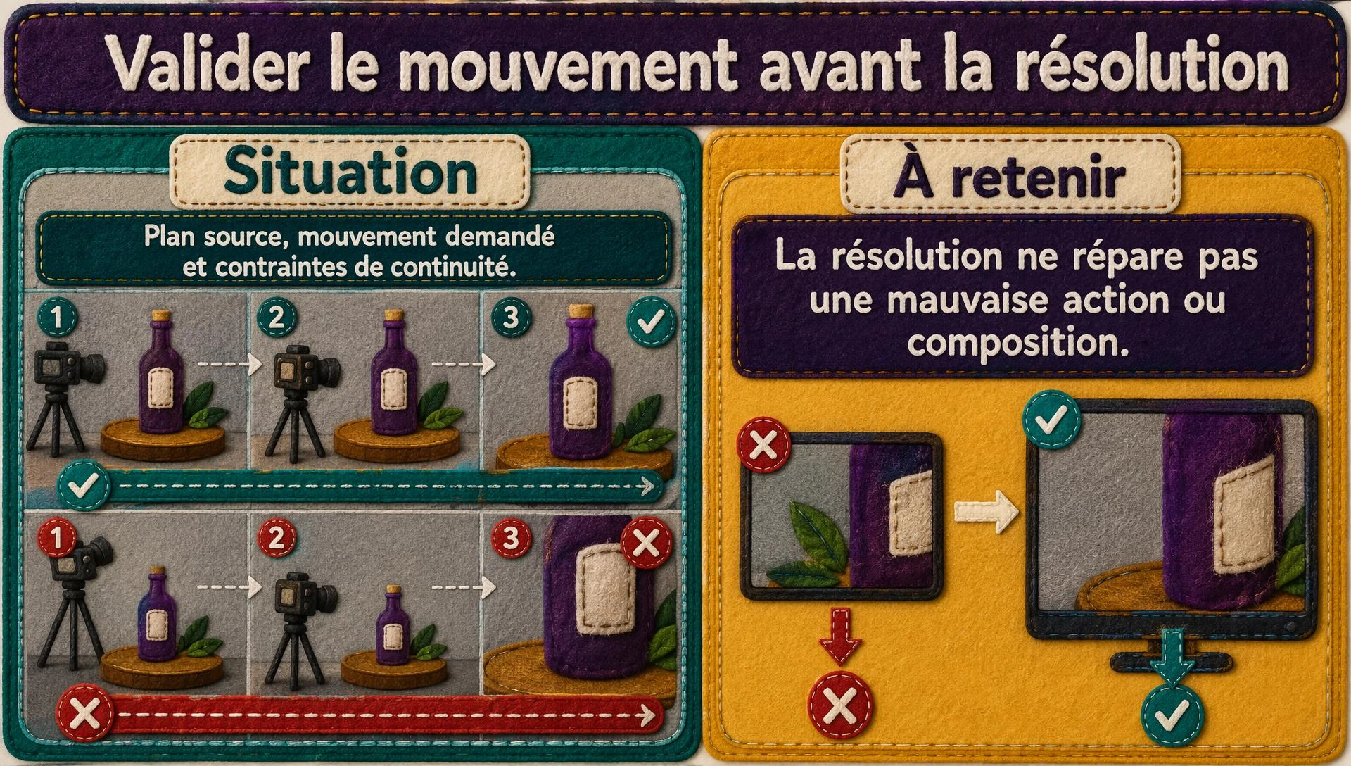 Références avec des rôles distincts