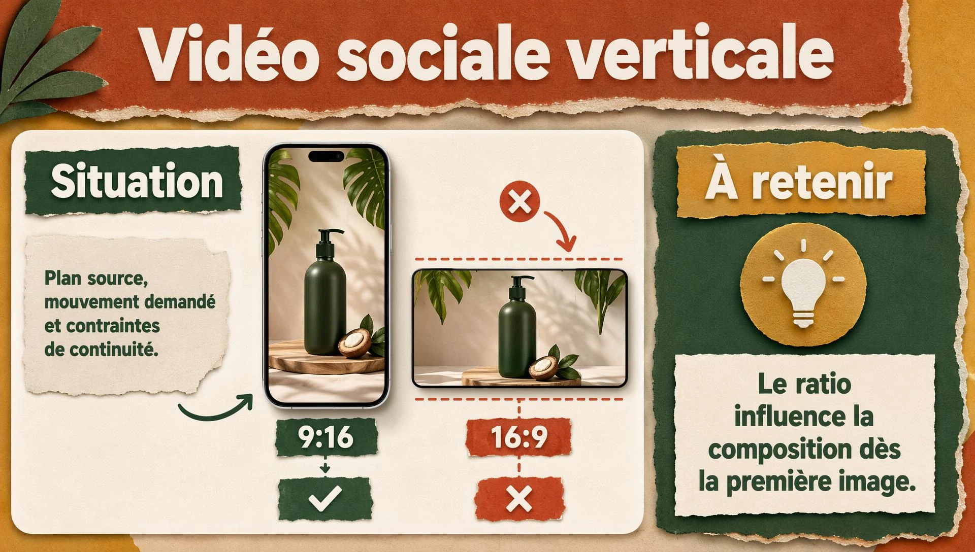 Vidéo sociale verticale