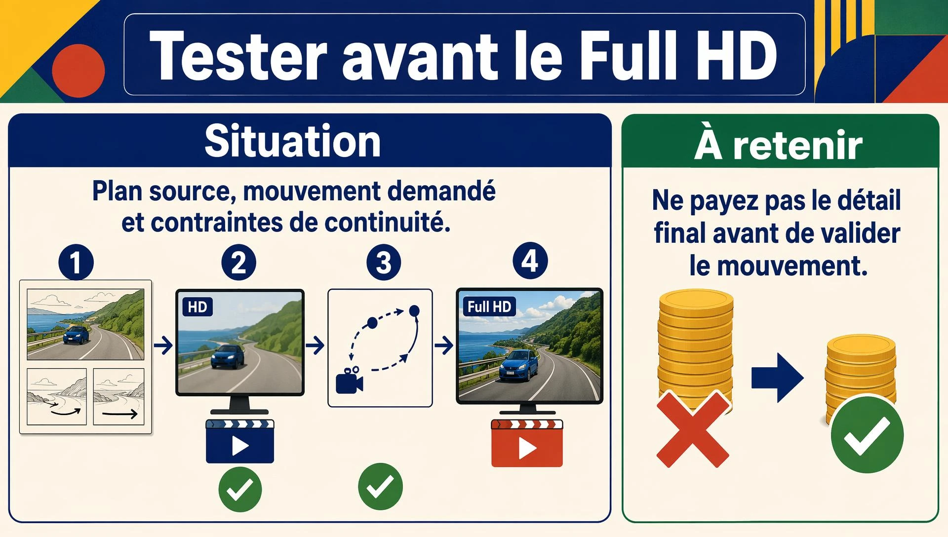 Tester avant le Full HD