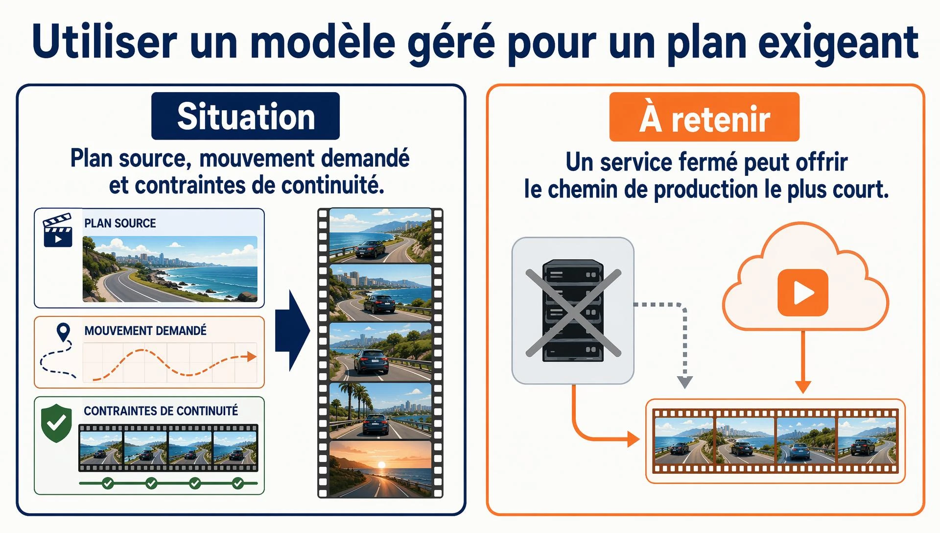 Utiliser un modèle géré pour un plan exigeant