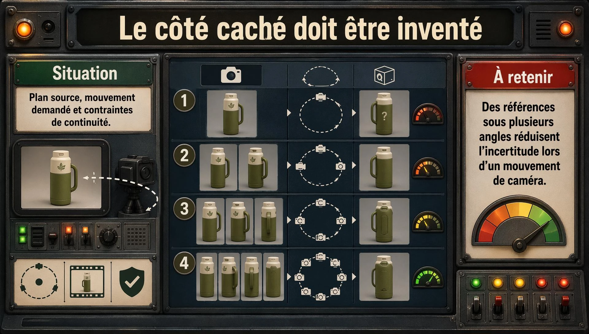 Le côté caché doit être inventé