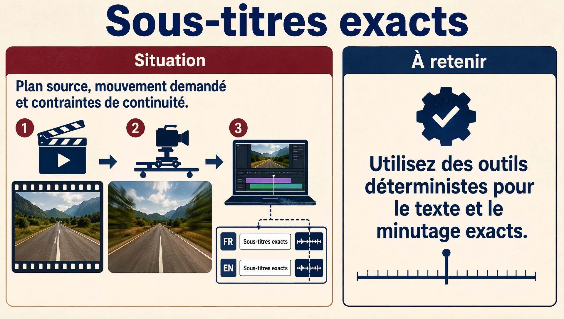 Sous-titres exacts