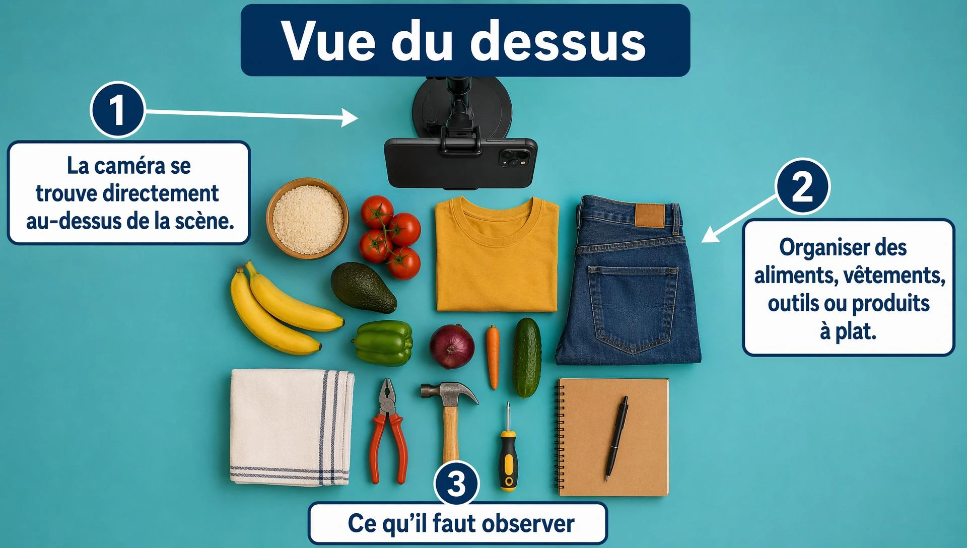 Vue du dessus