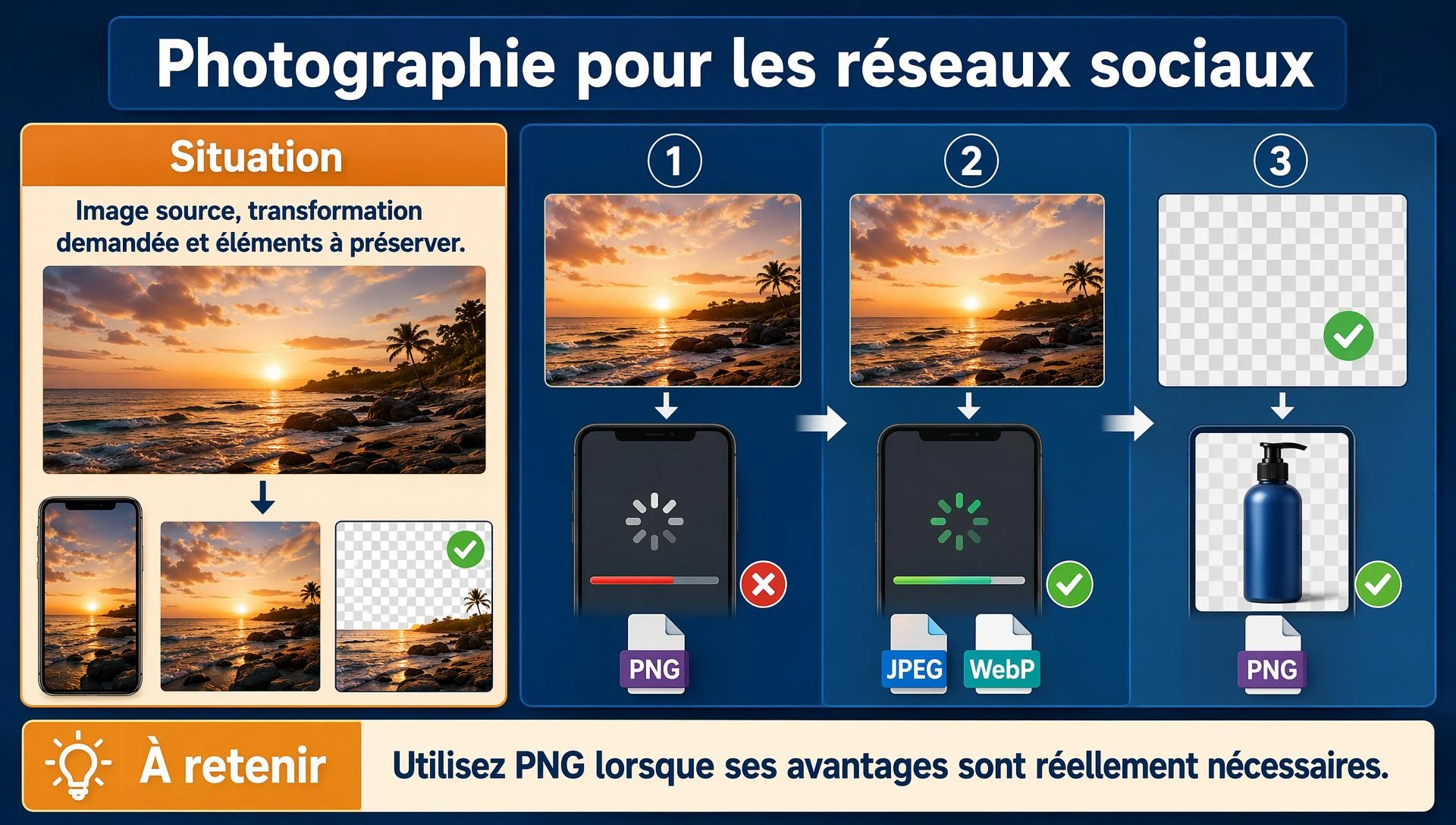 Photographie pour les réseaux sociaux